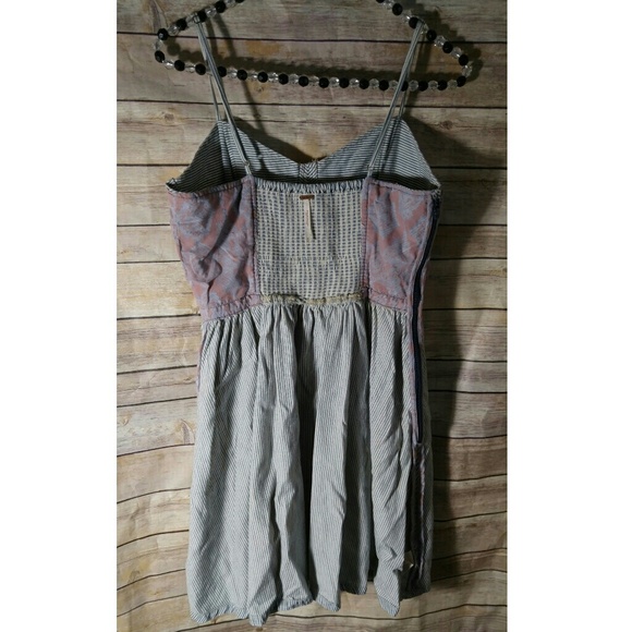 Free People Railroad Stripe Dress - Picture 6 of 8